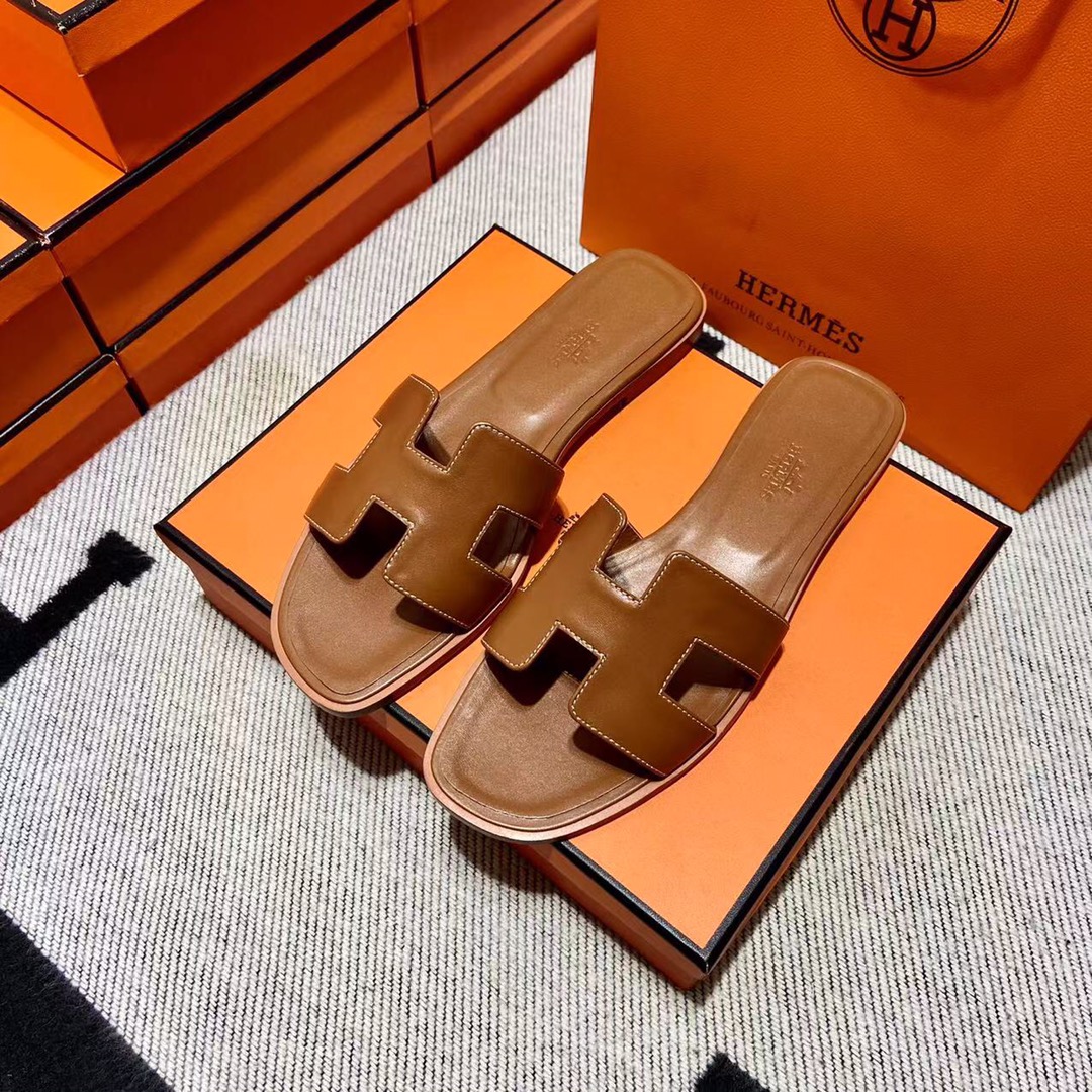 에르메스 올수공 오란 슬리퍼 샌들 스위프트 42